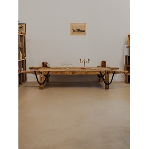 Table basse de ferme en bois n°881