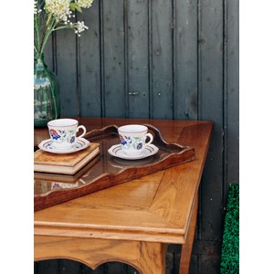Table à manger carrée en chêne n°1298