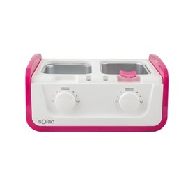 Epilateur double cuve à cire chaude