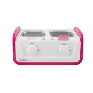 Epilateur double cuve à cire chaude