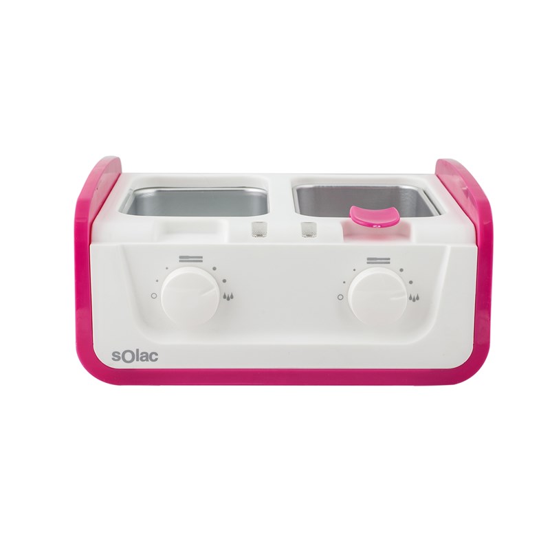 Epilateur double cuve à cire chaude