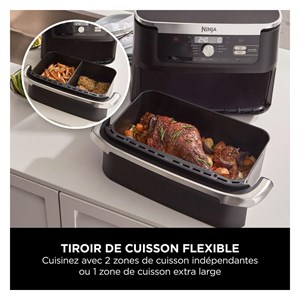 Friteuse sans huile 10.4l 2470w noir