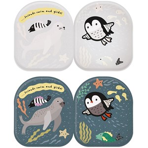 Livre de bain penguin and friends