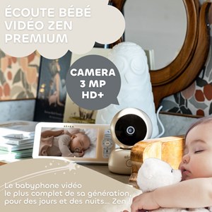 Écoute bébé vidéo zen premium 2 terre d'argile