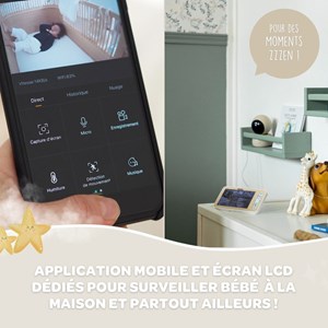 Écoute bébé vidéo zen premium 2 terre d'argile