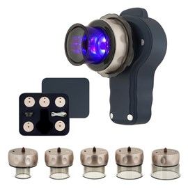 Appareil massage ventouse intelligent écran lcd chauffant sans fil medivon mv-ce