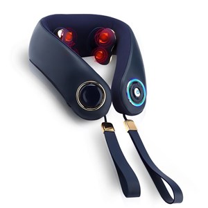 Masseur shiatsu cou épaules chauffant avec fonction bluetooth medivon mv-collarg