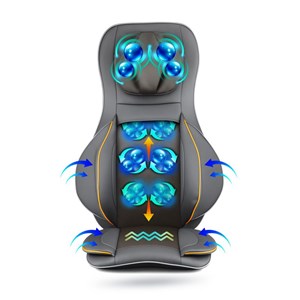 Siège massant shiatsu massage cou dos compression d'air chaleur medivon mv-cosya