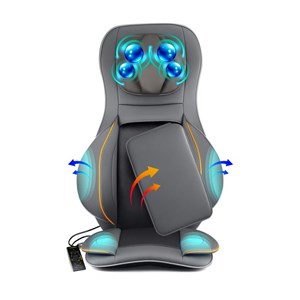 Siège massant shiatsu massage cou dos compression d'air chaleur medivon mv-cosya