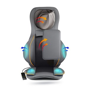 Siège massant shiatsu massage cou dos compression d'air chaleur medivon mv-cosya