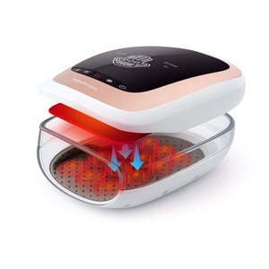 Masseur mains poignets pressothérapie soulagement chaleur sans fil medivon mv-ha