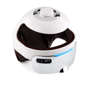Casque massage crânien pressothérapie acupréssion soulage migraines chauffant bl
