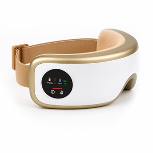 Masque massage oculaire pneumatique vibration chauffant sans fil medivon mv-hori