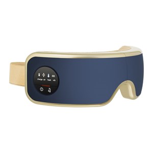 Masque massage oculaire pneumatique vibration chauffant bluetooth sans fil mediv