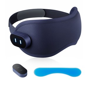 Masque massage oculaire chaud froid bluetooth sans fil medivon mv-hypnos