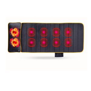 Matelas massage shiatsu corps fonction chauffante vibrante medivon mv-nova