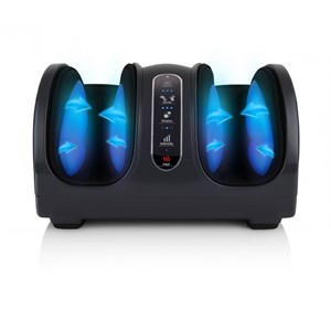 Masseur pieds shiatsu compression d'air et chaleur multi-zones medivon mv-pureco