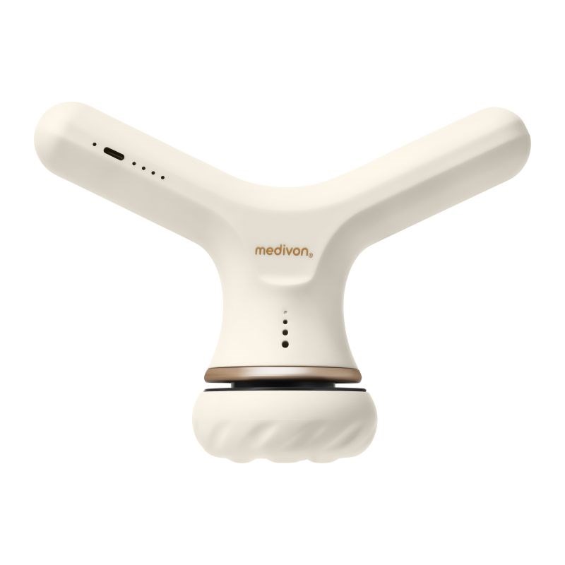 Appareil massage musculaire sans fil 6 vitesses 4 têtes medivon mv-seraph