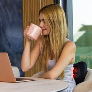 Coussin massage shiatsu chauffant relaxation sans fil medivon mv-travel3