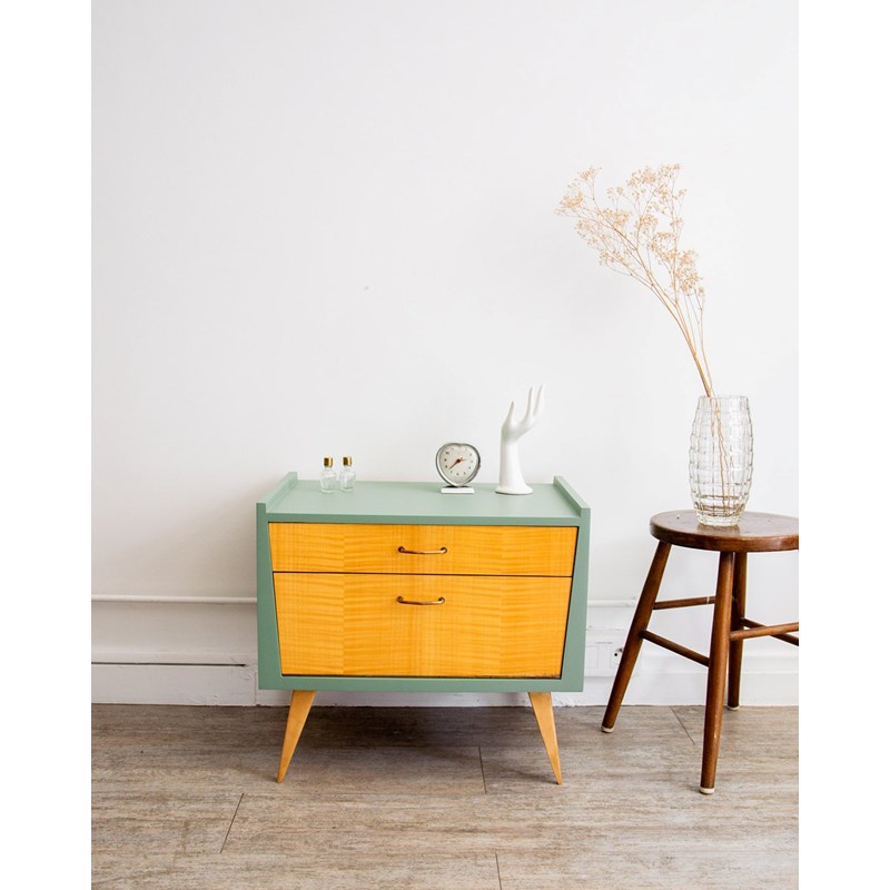 Maïa, la table de chevet en bois n°117