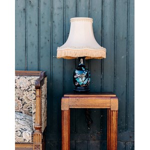 Lampe à poser en faïence n°131