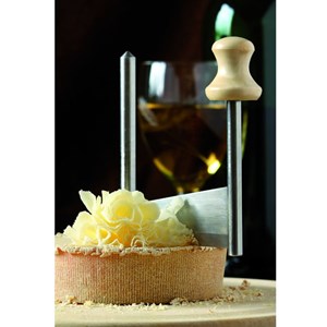 Rabot girolle à fromage en bois