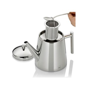 Théière en inox 0.9l argenté