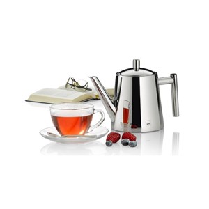 Théière en inox 0.9l argenté