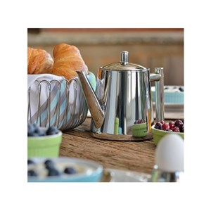 Théière en inox 0.9l argenté
