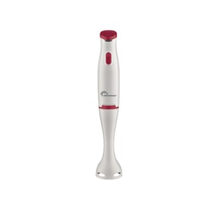 Mixeur plongeant 400w blanc & rouge