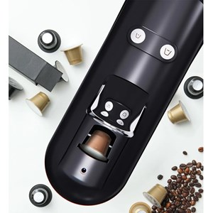 Machine à café à capsules 20bars compatible nespresso noir