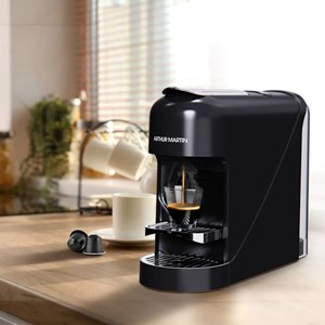 Machine à café à capsules 20bars compatible nespresso noir