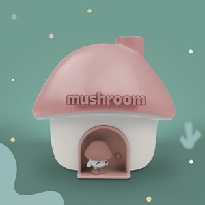 Humidificateur maison champignon rose