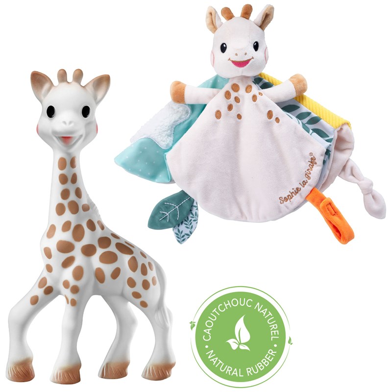 Coffret sophie la girafe et son doudou