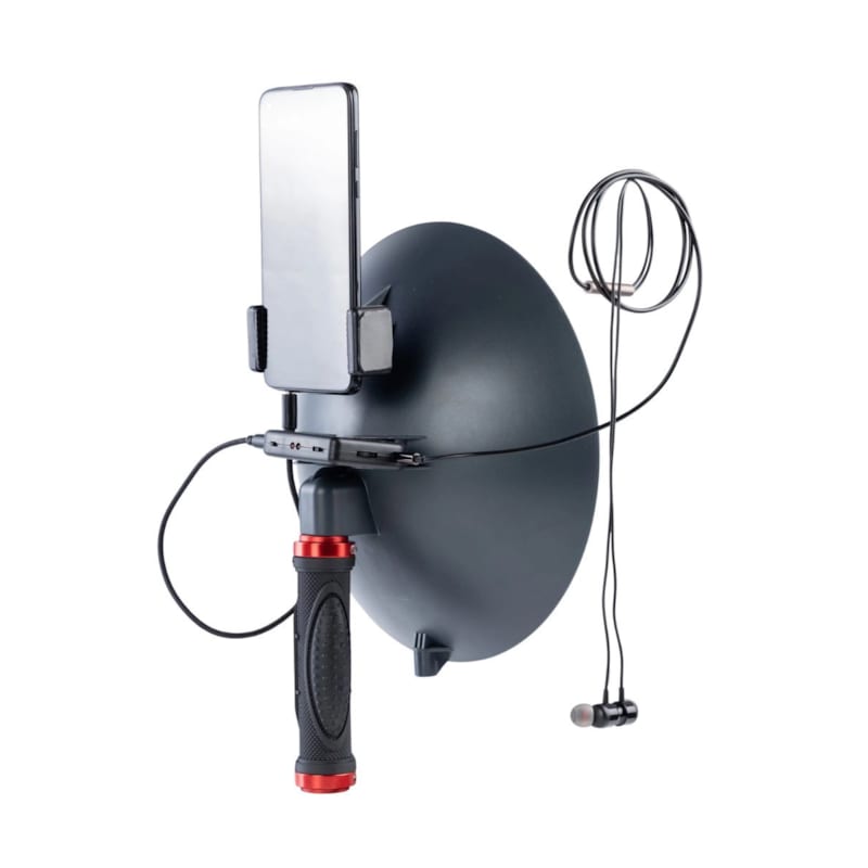 Pack - microphone parabolique avec inter