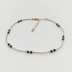 Bracelet de cheville spinelles