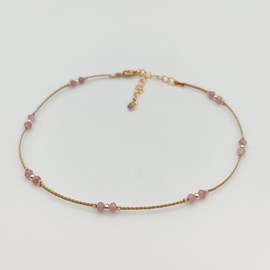 Bracelet de cheville tourmalines
