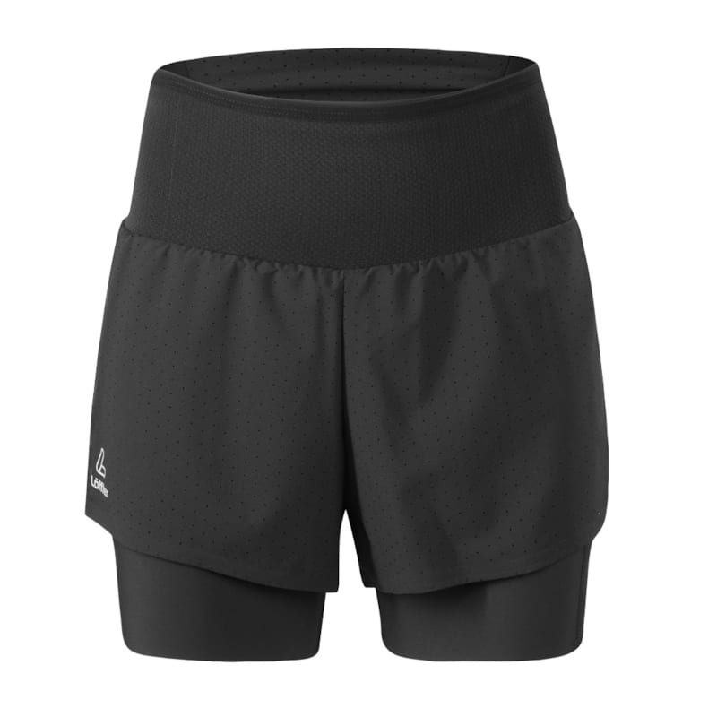 Short de course femme loeffler 2in1 assl