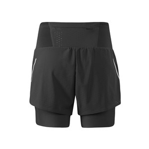 Short de course femme loeffler 2in1 assl 40