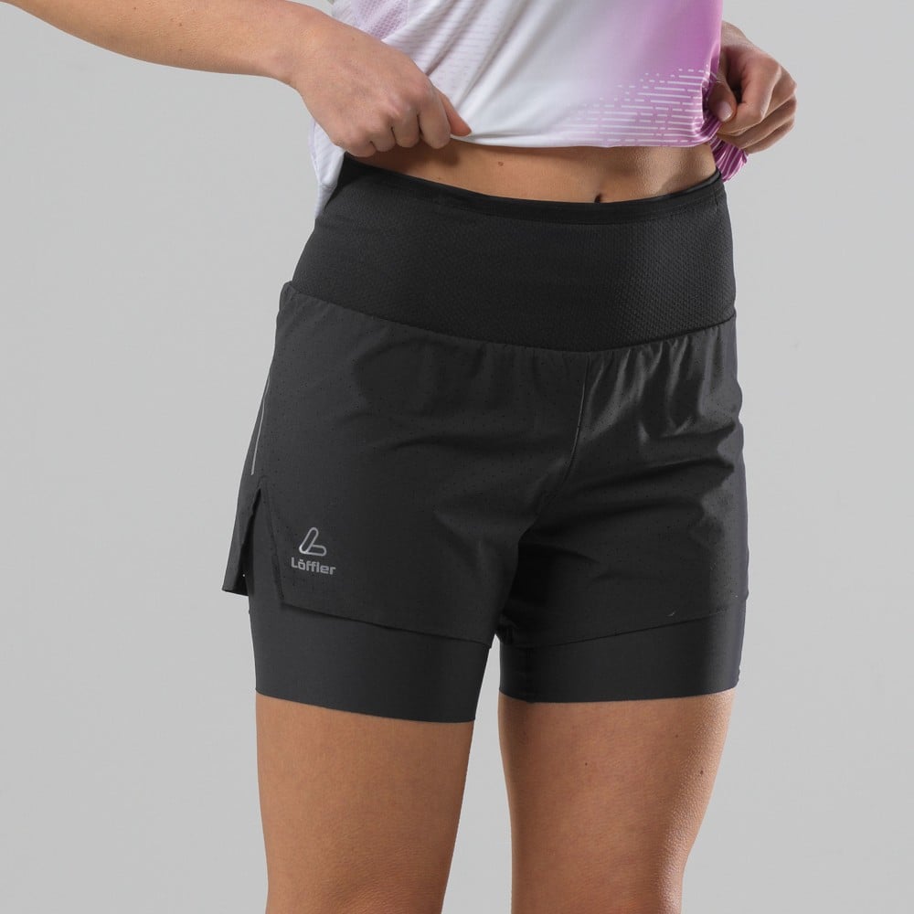 Karpos Short de Course Femme - Cengia - blue atoll/black Karpos Short de Course Femme - Cengia - blue atoll/black