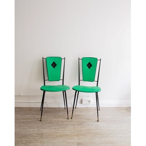 Diana, le lot de chaises vertes n°284