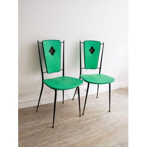 Diana, le lot de chaises vertes n°284