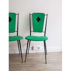 Diana, le lot de chaises vertes n°284