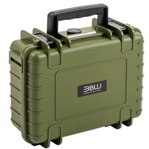 Valise polyvalente type 1000 vert avec cloisons amovibles