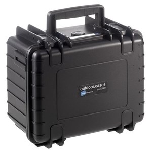 Valise polyvalente type 2000 noir avec cloisons amovibles