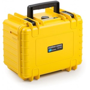 Valise polyvalente type 2000 jaune avec cloisons amovibles