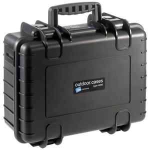 Valise polyvalente type 4000 noir avec cloisons amovibles
