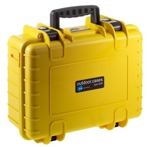 Valise polyvalente type 4000 jaune avec cloisons amovibles