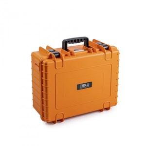 Valise polyvalente type 6000 orange avec cloisons amovibles