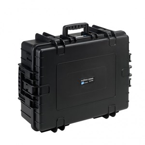 Valise polyvalente type 6500 noir avec cloisons amovibles
